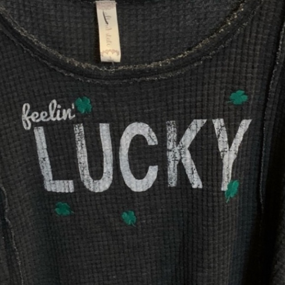 NWT ALTAR’D STATE FEELIN’ LUCKY TOP - Picture 3 of 3